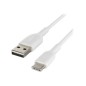 Belkin BoostCharge USB Type-C kabel 1m Hvid